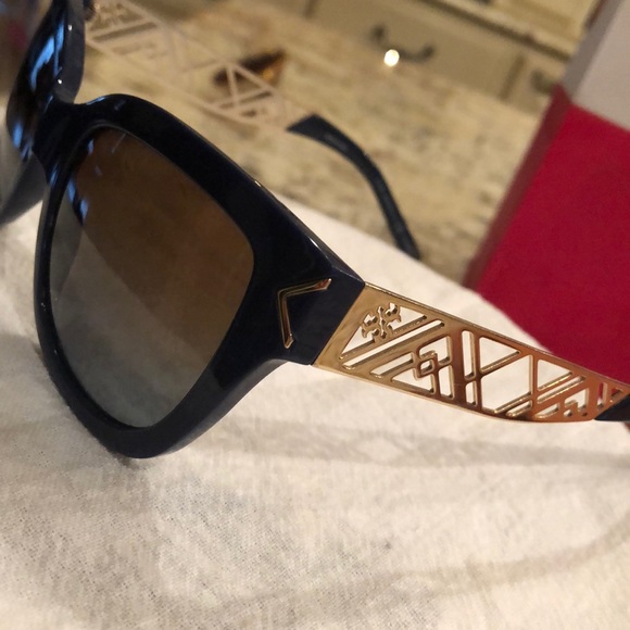 Tory Burch Accessories - Navy Tory Burch sunglasses